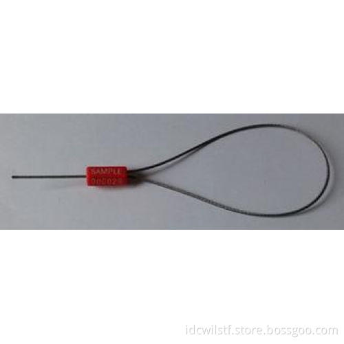 Steel Lock Plastic Cable Security Seals For Vehicle with 20